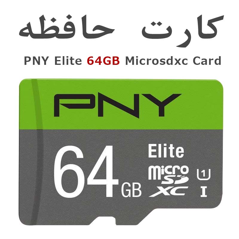PNY Elite 64GB MicroSDXC Memory Card Shiraz