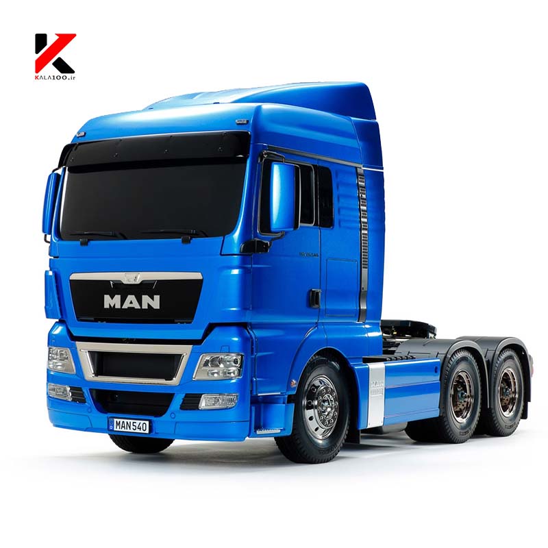 Tamiya RC Semi Truck MAN TGX in Middle East Hobby store Kala100 IRAN blue version