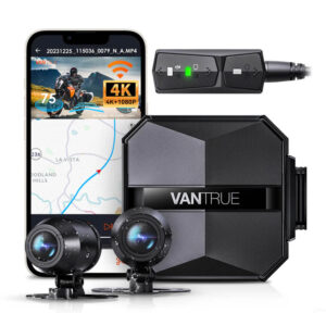 دوربین ثبت وقایع موتورسیکلت مدل Vantrue Falcon 1 قیمت و خرید با اپلیکیشن موبایل